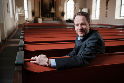 Frälsarkransen har betytt enormt mycket för kyrkans självbild – Jonas Eek | © Foto: Marcus Gustafsson
