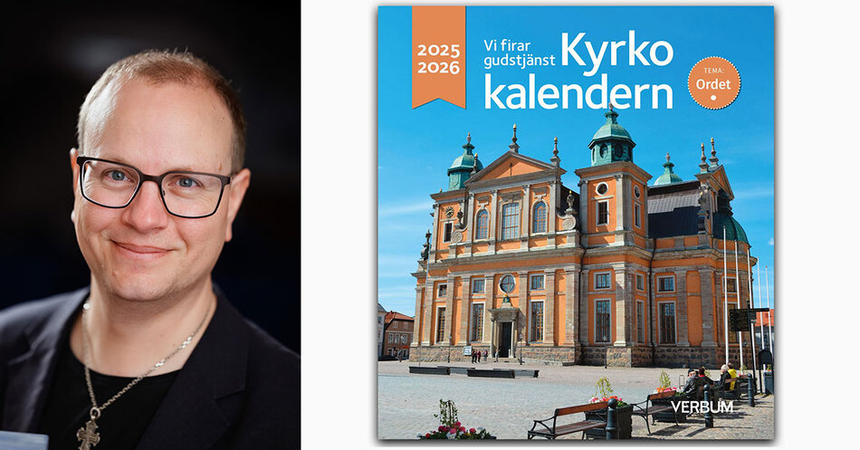 En leende man med glasögon och ett silverkors runt halsen. | © Foto: David Brohede