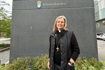 Frälsarkransen på häktet – ett konkret stöd i själavården | © Foto: Camilla Belusa
