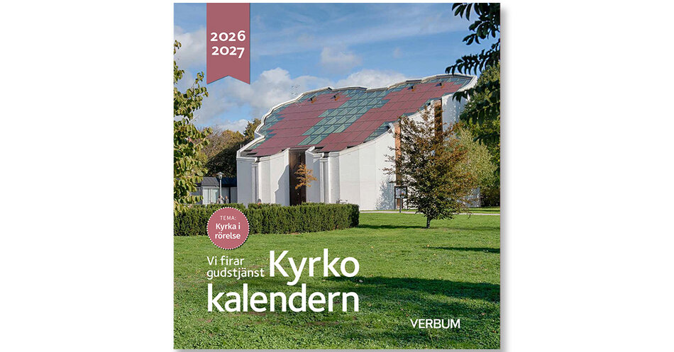 Omslag Kyrkokalendern 2026-2027 med S:t Matteus kyrka | © Foto: Jens C Hilner 