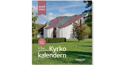 Omslag Kyrkokalendern 2026-2027 med S:t Matteus kyrka | © Foto: Jens C Hilner 