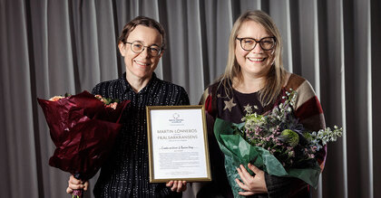 Psykologer läser Bibeln får Martin Lönnebos stipendium | © Foto: Mikael M Johansson