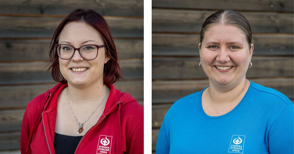 Clara Olsson, Ebba Lindkvist.  | © Fotograf: Johannes Jansson källa Svenska kyrkans unga.