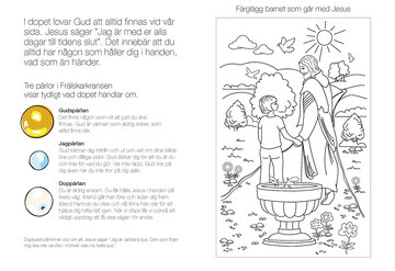 Dopkort Frälsarkransen, 25-pack