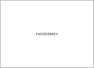 Kuvert: Fadderbrev (176 x 250 mm), 25-pack