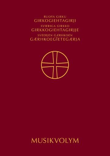 Kyrkohandbok för Svenska kyrkan Musikvolym, på samiska