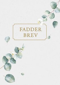 Fadderbrev: Bladverk, 25-pack