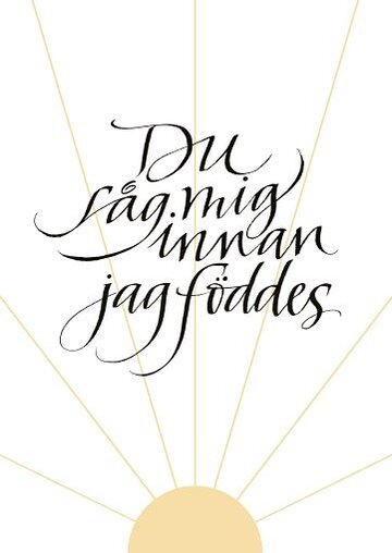 Dopbevis: Kalligrafi, 25-pack
