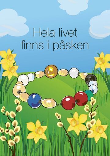 Påskkort Frälsarkransen, 25-pack