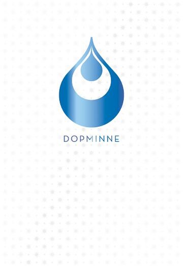 Dopminne Metallic blå, 25-pack