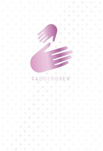 Fadderbrev Metallic lila, 25-pack