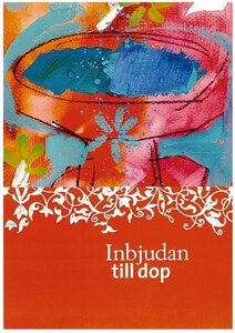 Inbjudan till dop: Mannberg, 10-pack